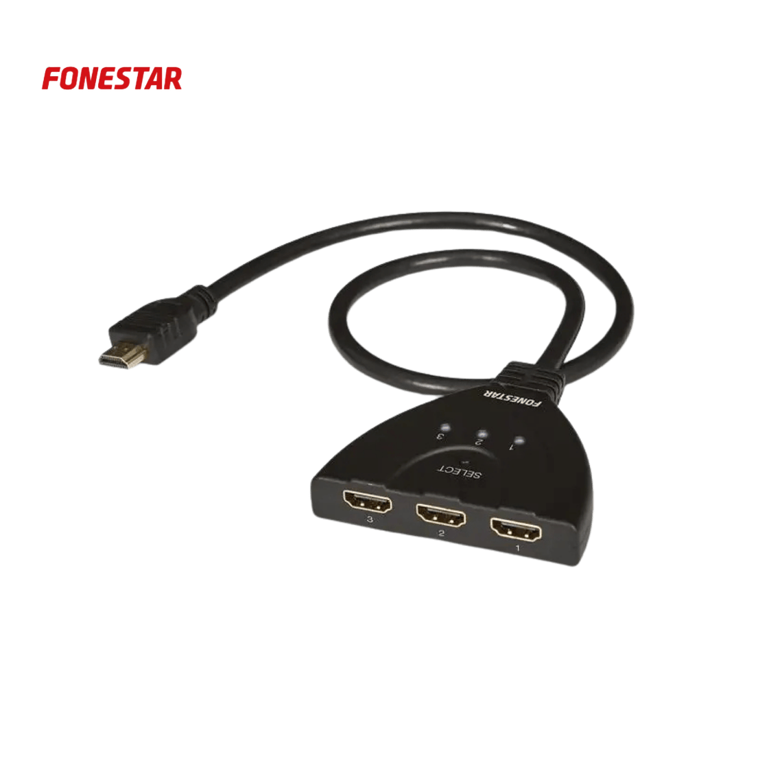 Fonestar FO-513 Seletor de Distribuidor HDMI 3 x 1 1