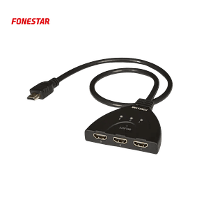 Fonestar FO-513 Seletor de Distribuidor HDMI 3 x 1