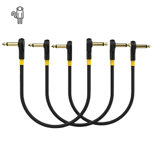 Pack 3 cabos MONKEY LOOP PRO LINK JACKC/JACKC 15CM