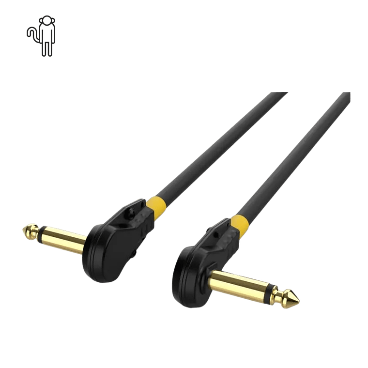 Pack 3 cabos MONKEY LOOP PRO LINK JACKC/JACKC 5CM 2