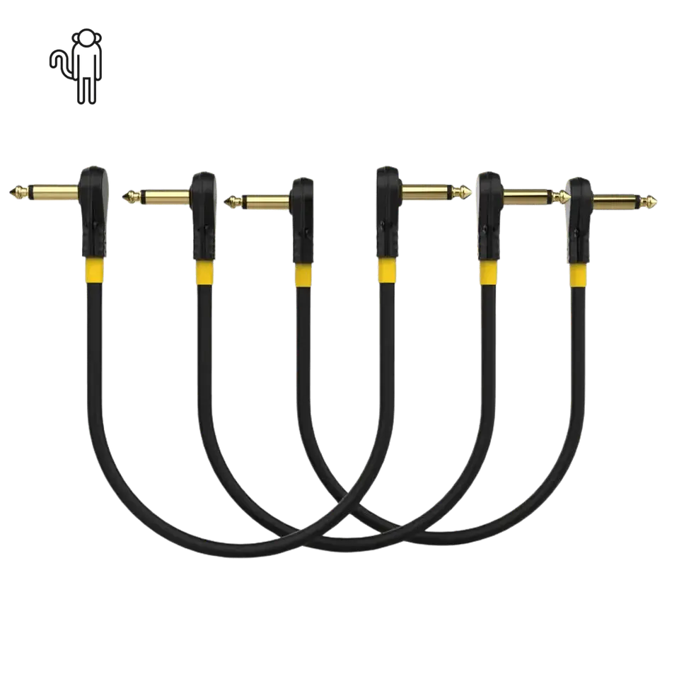 Pack 3 cabos MONKEY LOOP PRO LINK JACKC/JACKC 5CM 3