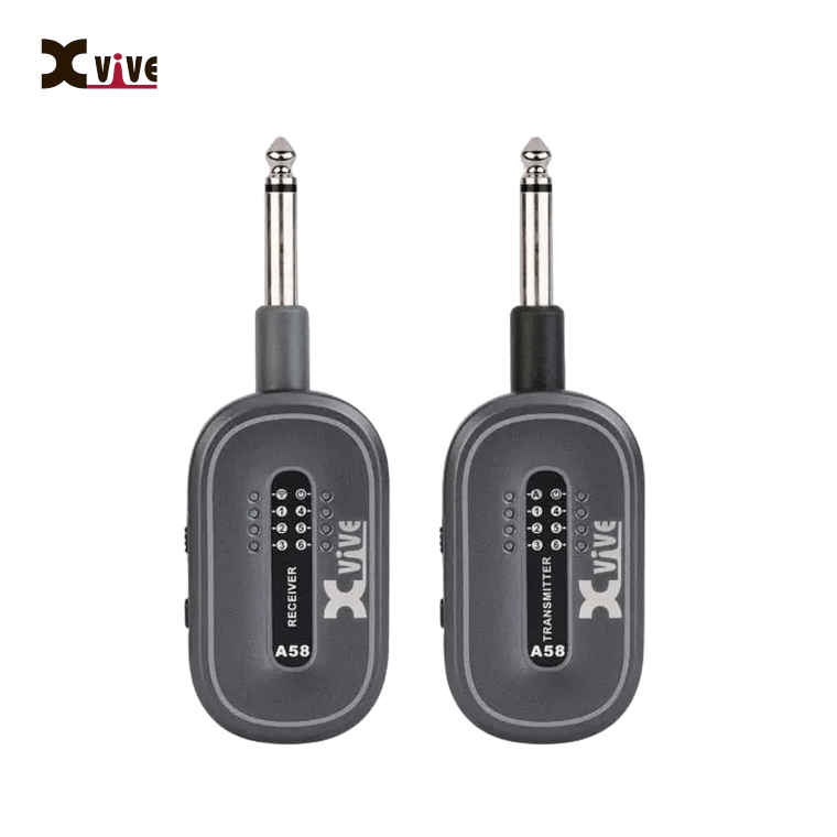 Sistema Sem Fio XVive A 58 Guitarras 1