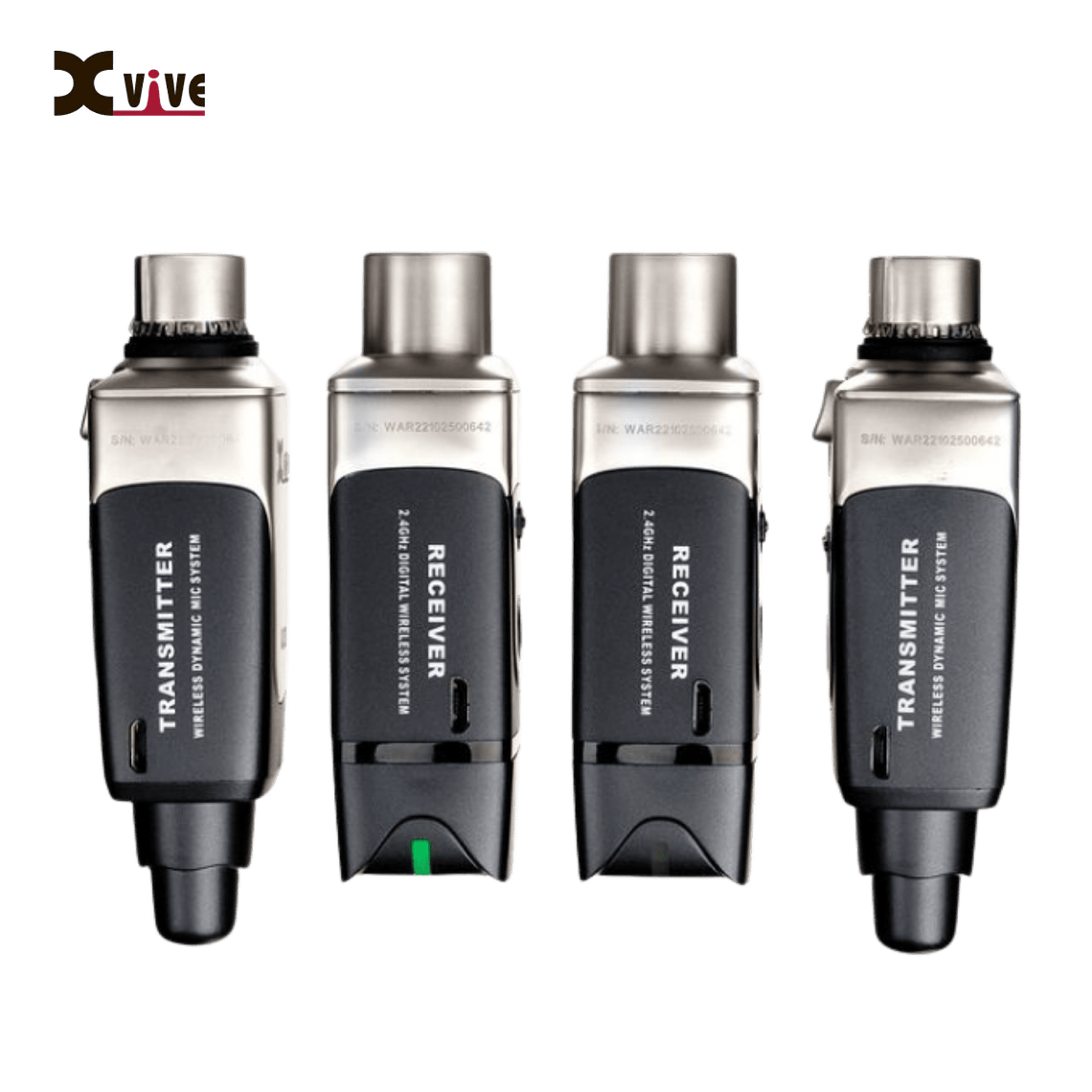 XVive U3D Dual Wireless para PA/DJ 5