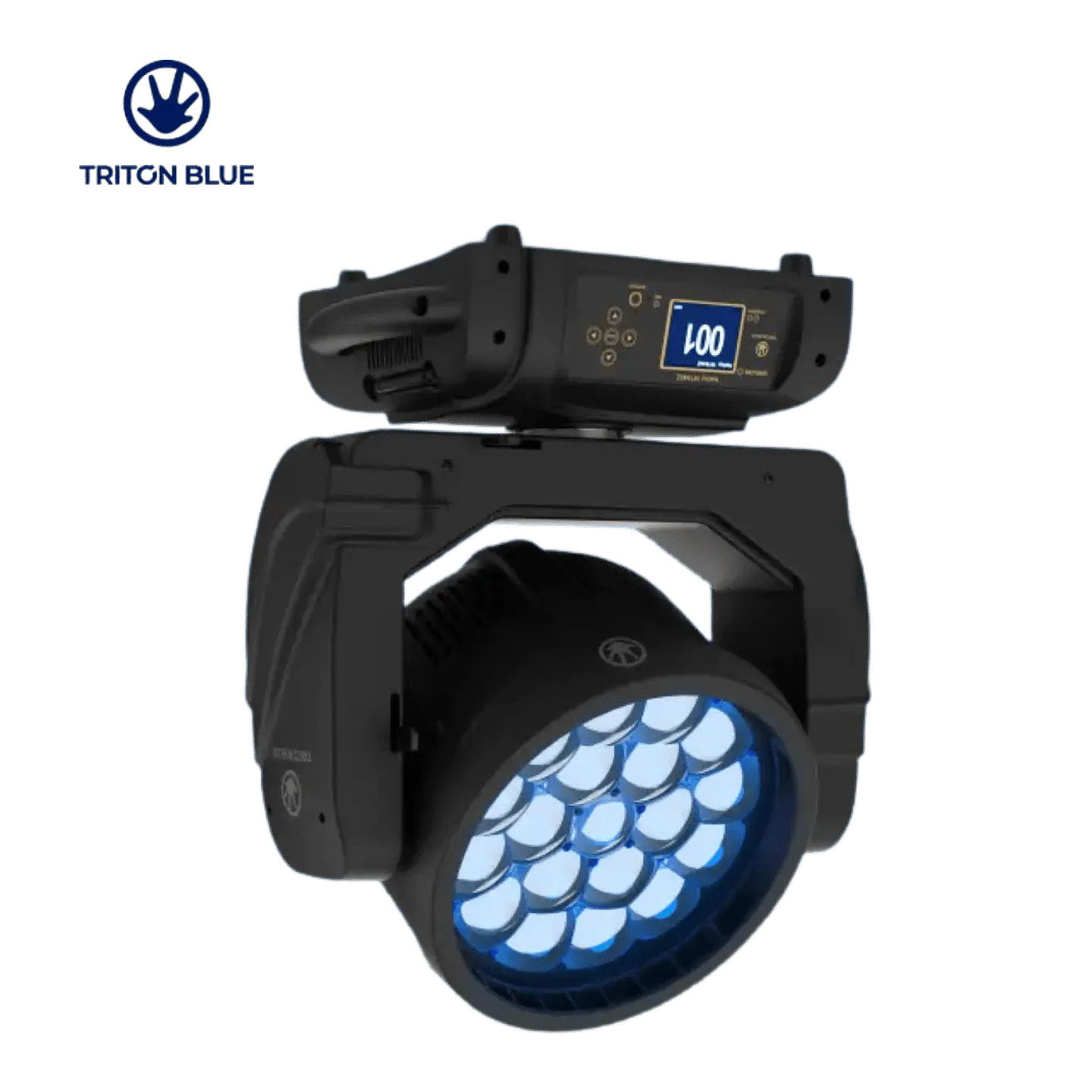 Triton Blue Halley W1940Z Wash Zoom 19 LED 40W OSRAM RGBW 4