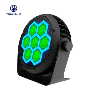 Triton Blue Aqua Meteor 84 NEON 7 x 12 LED RGBW + NEON efeito 26º IP65