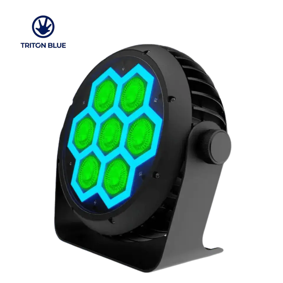 Triton Blue Aqua Meteor 84 NEON 7 x 12 LED RGBW + NEON efeito 26º IP65 1