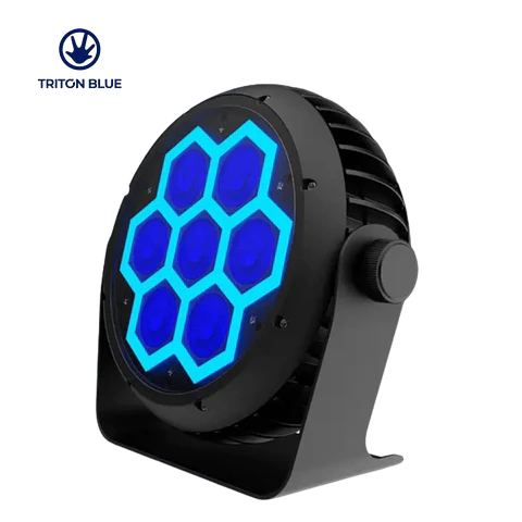 Triton Blue Aqua Meteor 84 NEON 7 x 12 LED RGBW + NEON efeito 26º IP65