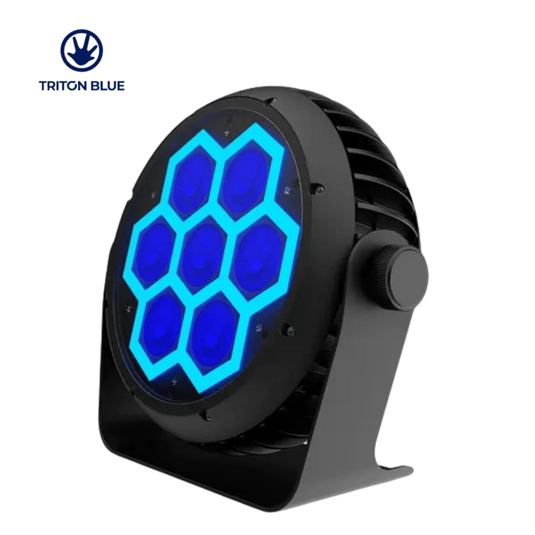 Triton Blue Aqua Meteor 84 NEON 7 x 12 LED RGBW + NEON efeito 26º IP65 2