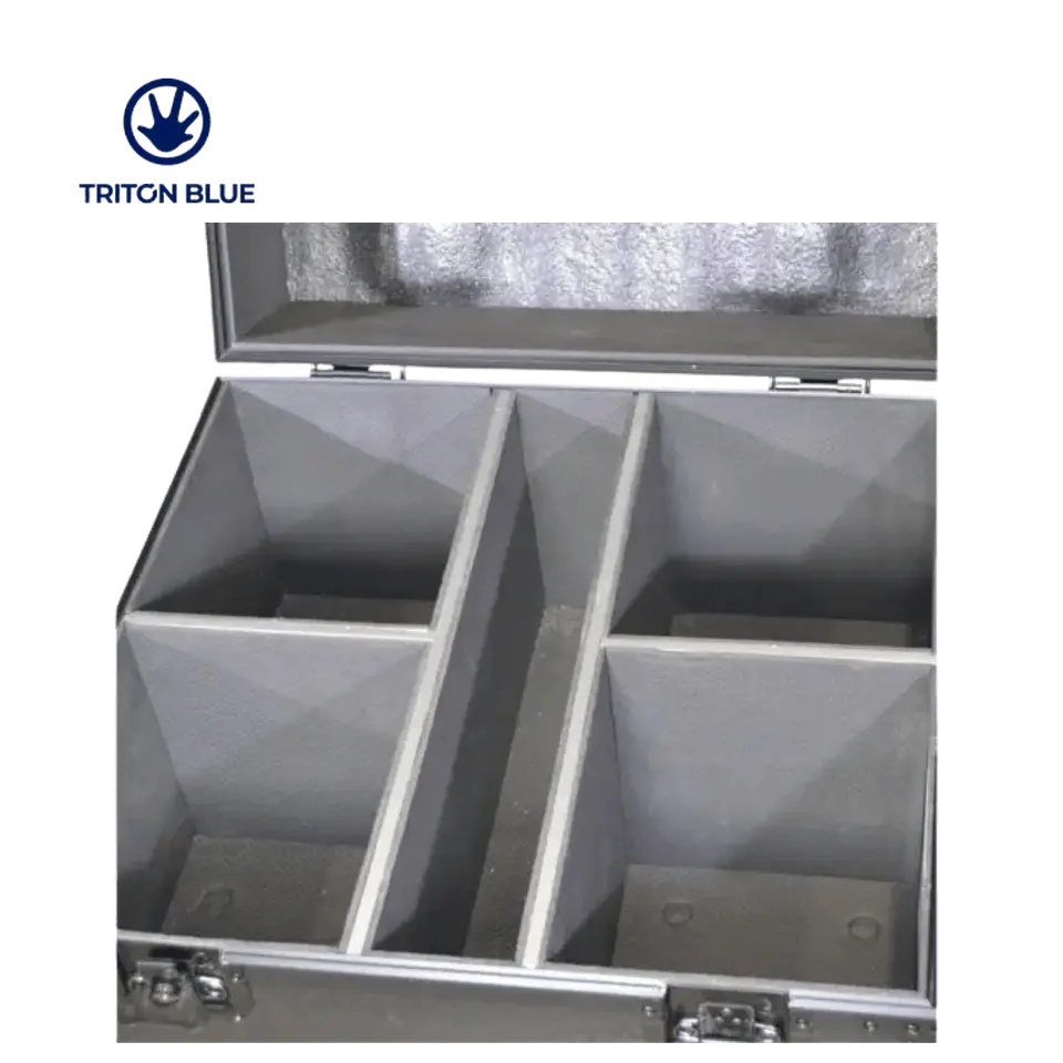 4 Máquinas de Faísca Triton Blue Eclipse 650 + Flight Case 4