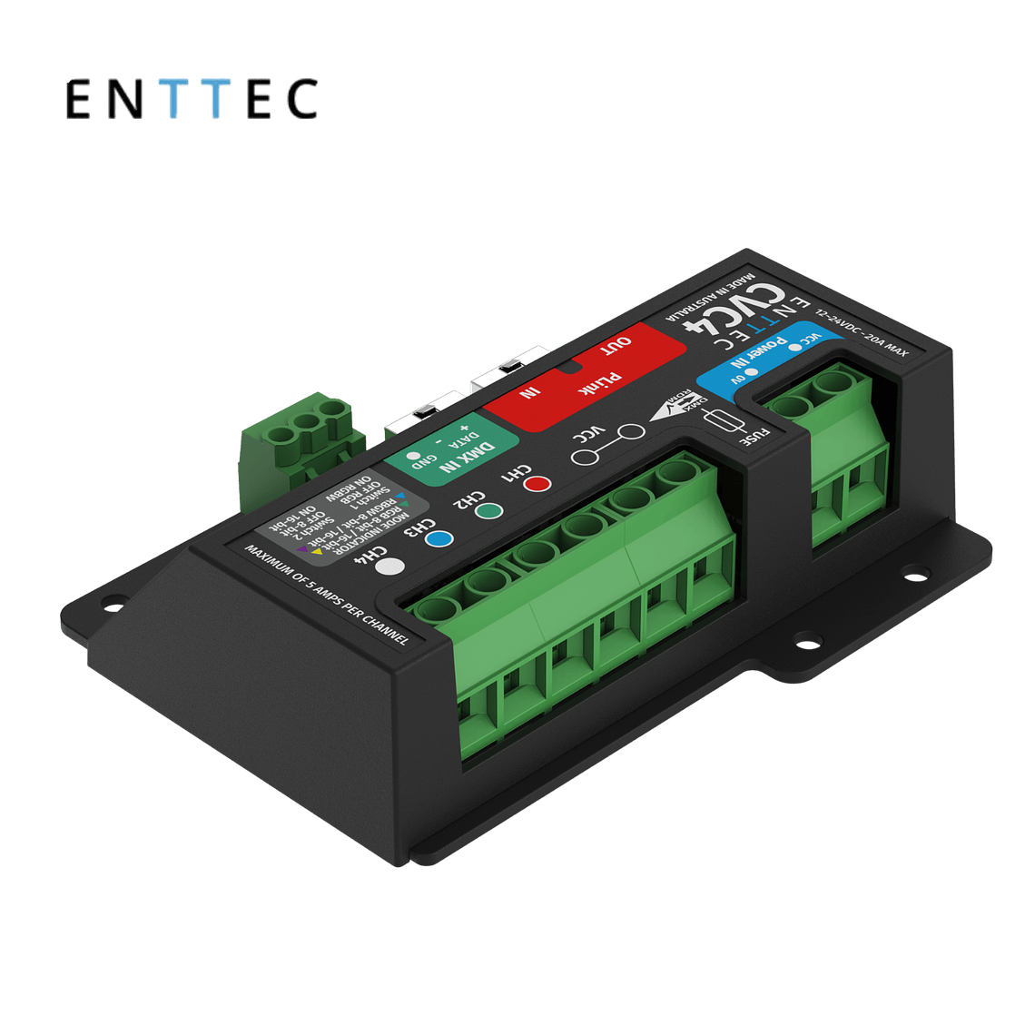 Enttec CVC4 CV LED Dimmer 4Ch. 1