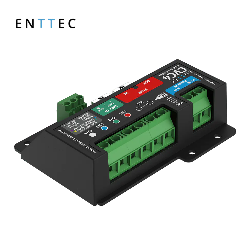 Enttec CVC4 CV LED Dimmer 4Ch. 1