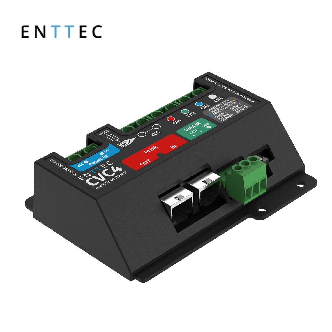 Enttec CVC4 CV LED Dimmer 4Ch. 2