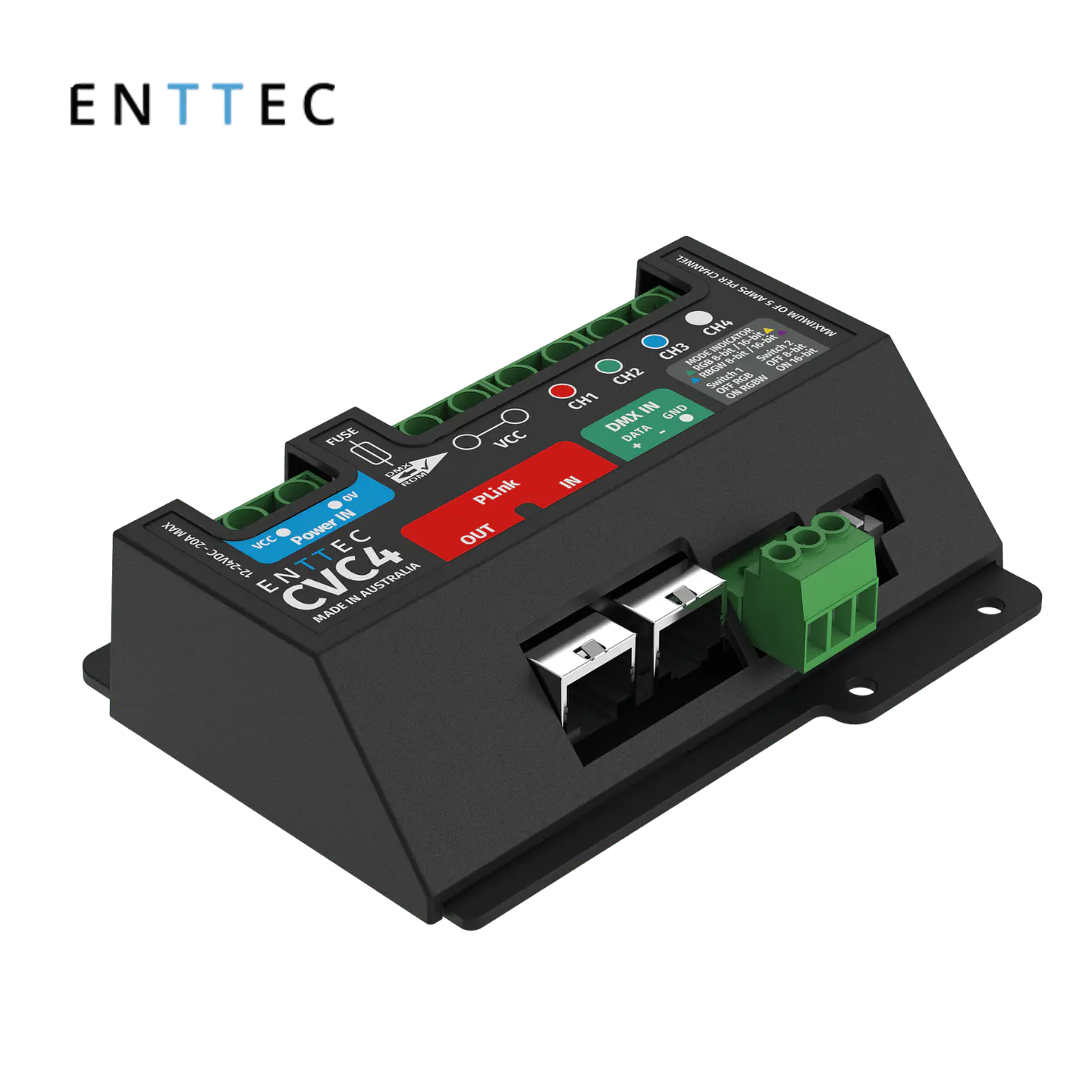 Enttec CVC4 CV LED Dimmer 4Ch. 2
