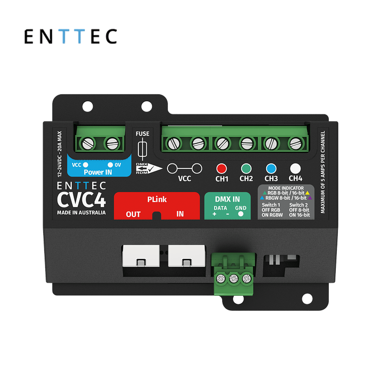 Enttec CVC4 CV LED Dimmer 4Ch. 3
