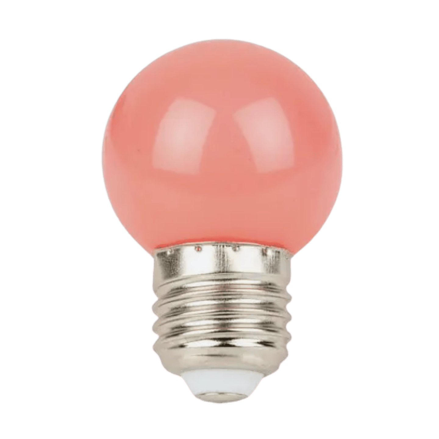 Lâmpada LED Cor-de-Rosa G45 E27 3W 1