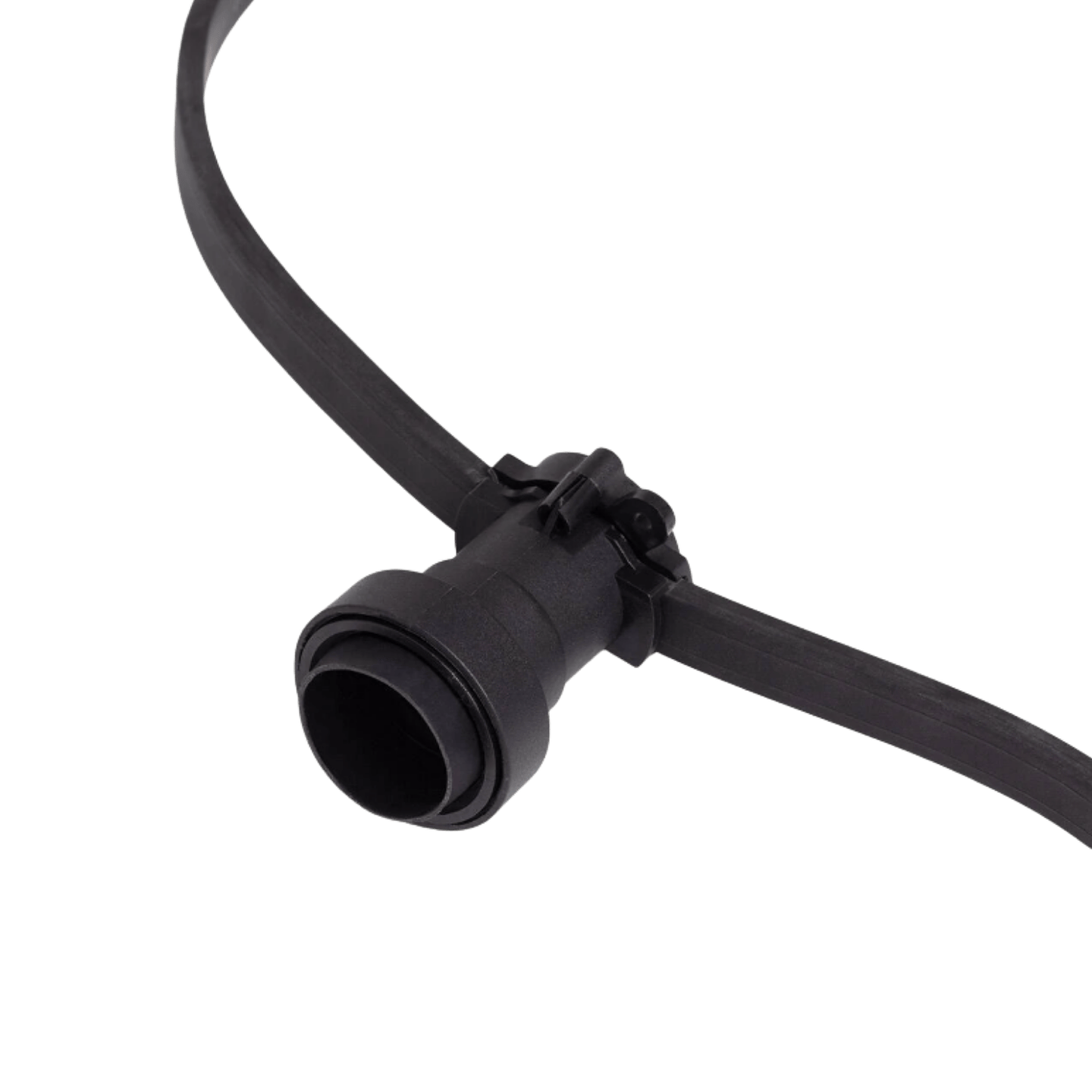 Grinalda para Exterior IP44 Cabo Eléctrico Plano com Casquilho E27 50 metros 3