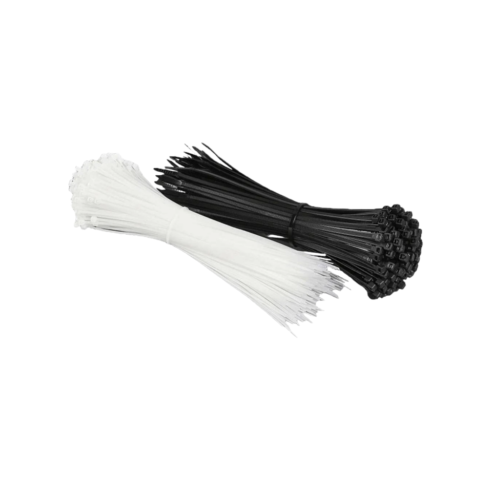 100 Abraçadeiras Nylon Pretas 3.6x200 mm 1