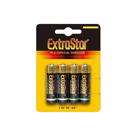 Pilhas EXTRASTAR AA Alcalinas (4 Unidades)