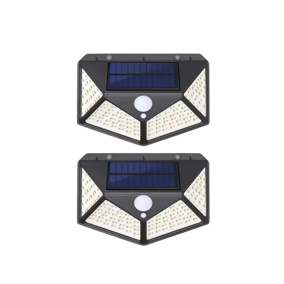 PACK 2 Luz Solar LED com Sensor de Movimento (Parede) 1