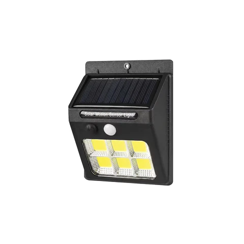 Luz Solar LED COB 10W com Sensor de Movimento (900 Lúmens)