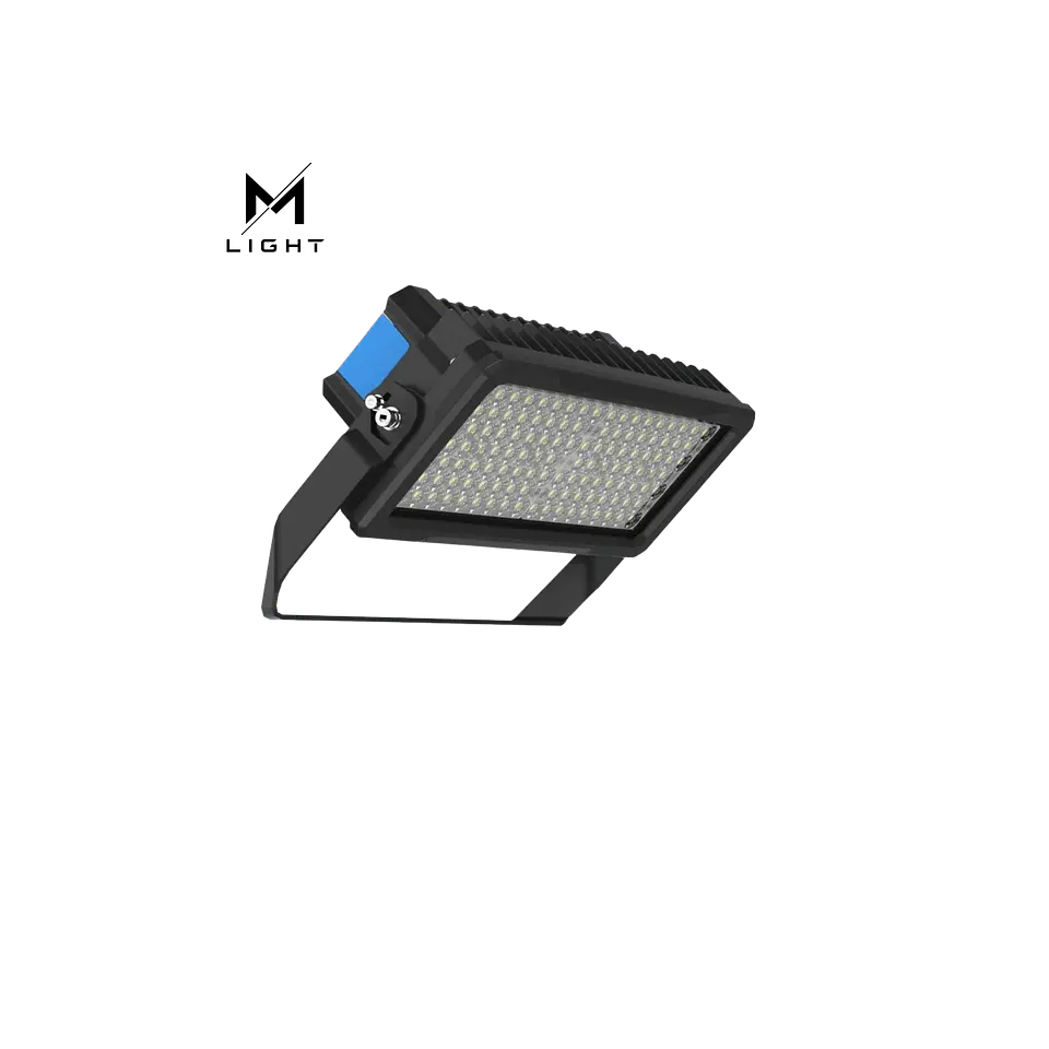 Foco Projetor Estádio LED 300W Profissional 170lm/W IP66 Óptica Assimétrica 150ºx60º 1