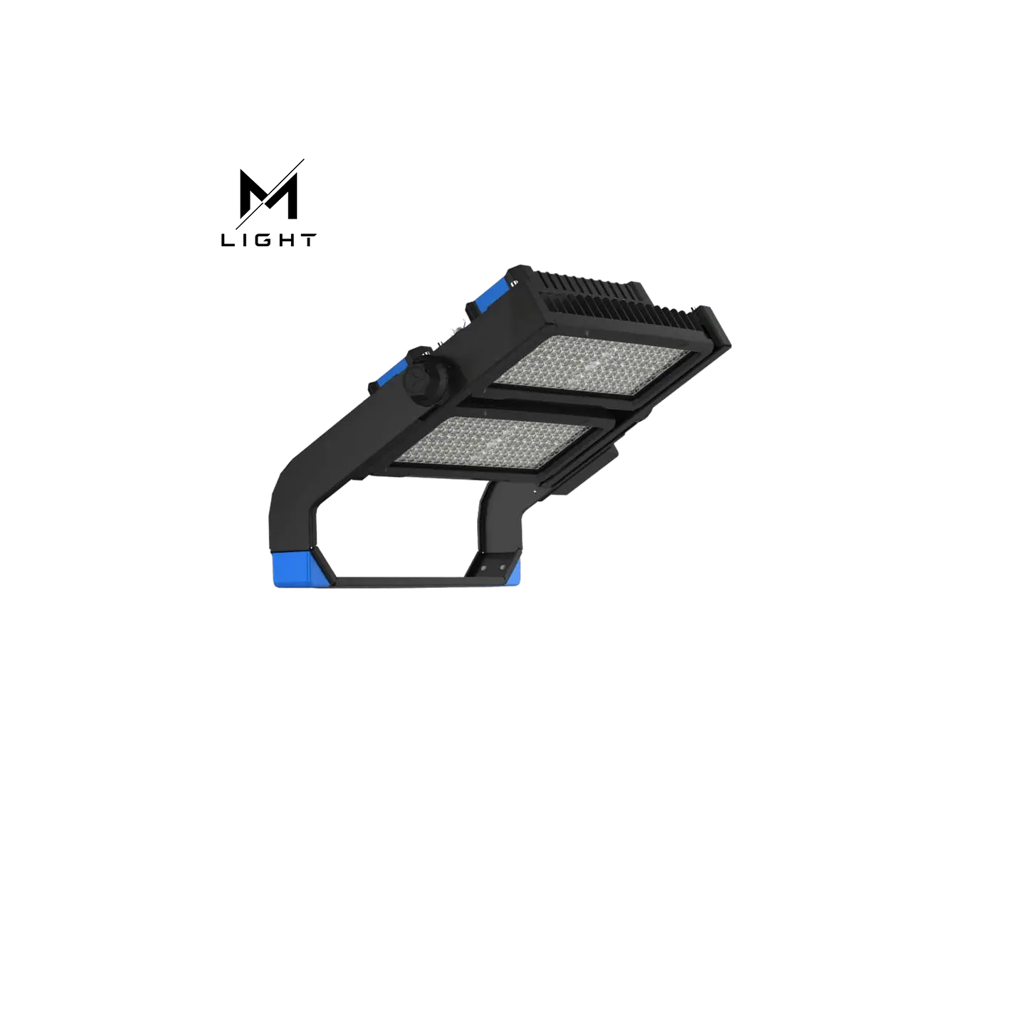 Foco Projetor Estádio LED 600WProfissional 170lm/W IP66 Óptica Assimétrica 150ºx60º 1