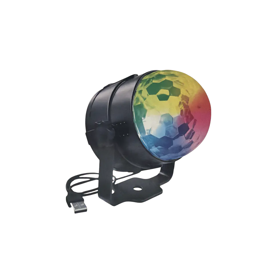 Luz de Festa LED RGB USB – Bola Mágica Multicolor 1