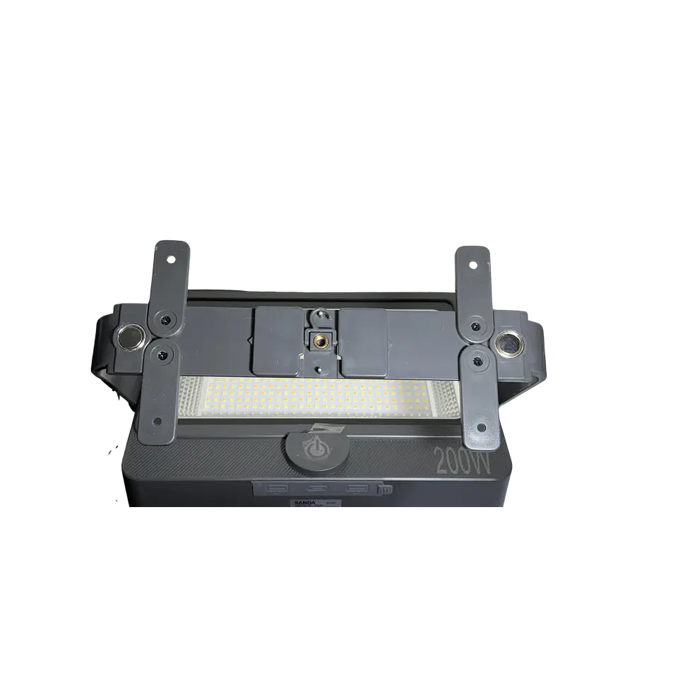 Projetor Solar LED Multifunções 200W – Recarregável 3
