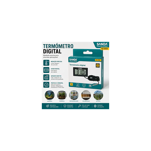 Termómetro Digital com Sonda