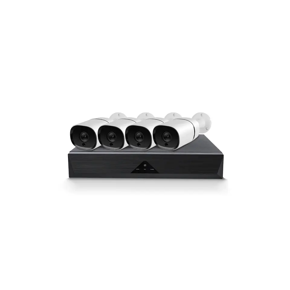 Kit de monitoramento 4 Câmaras de video vigilância IVG 4