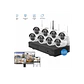 Kit de 4 câmaras, monitoramento Inteligente HD de 1MP com áudio bidirecional - Miniatura 6