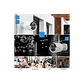 Kit de 8 câmaras, monitoramento Inteligente HD de 1MP com áudio bidirecional - thumbnail 3