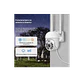 Kit 4 câmaras videovigilância Wi-Fi, movimento rotativo - thumbnail 2