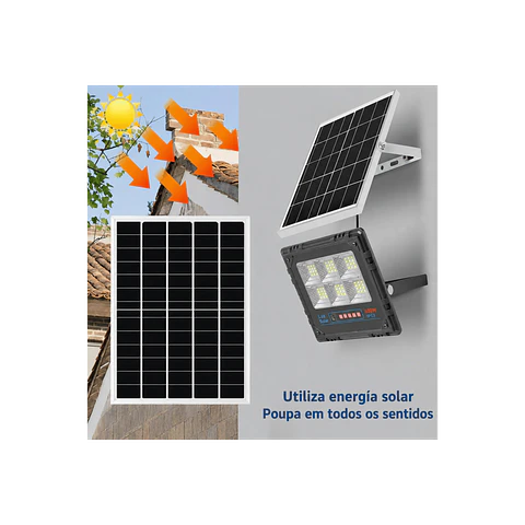 Pojetor Solar Aluminio 600W