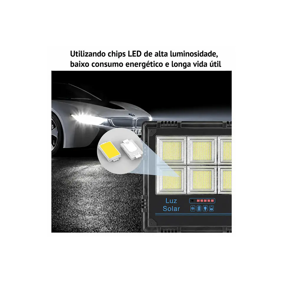 Pojetor Solar Aluminio 600W 3