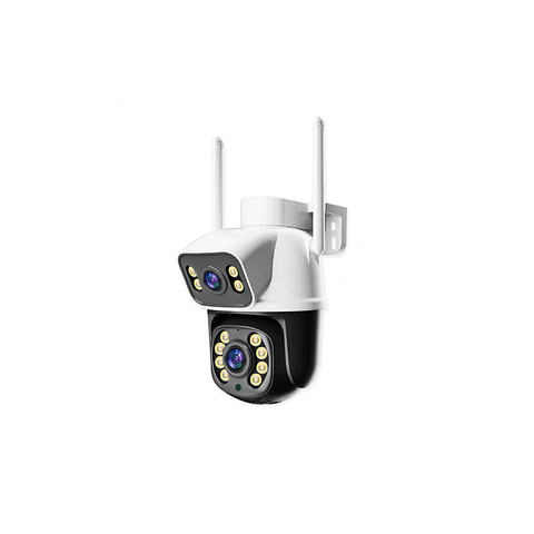 Câmara dupla de videovigilancia Wi-fi