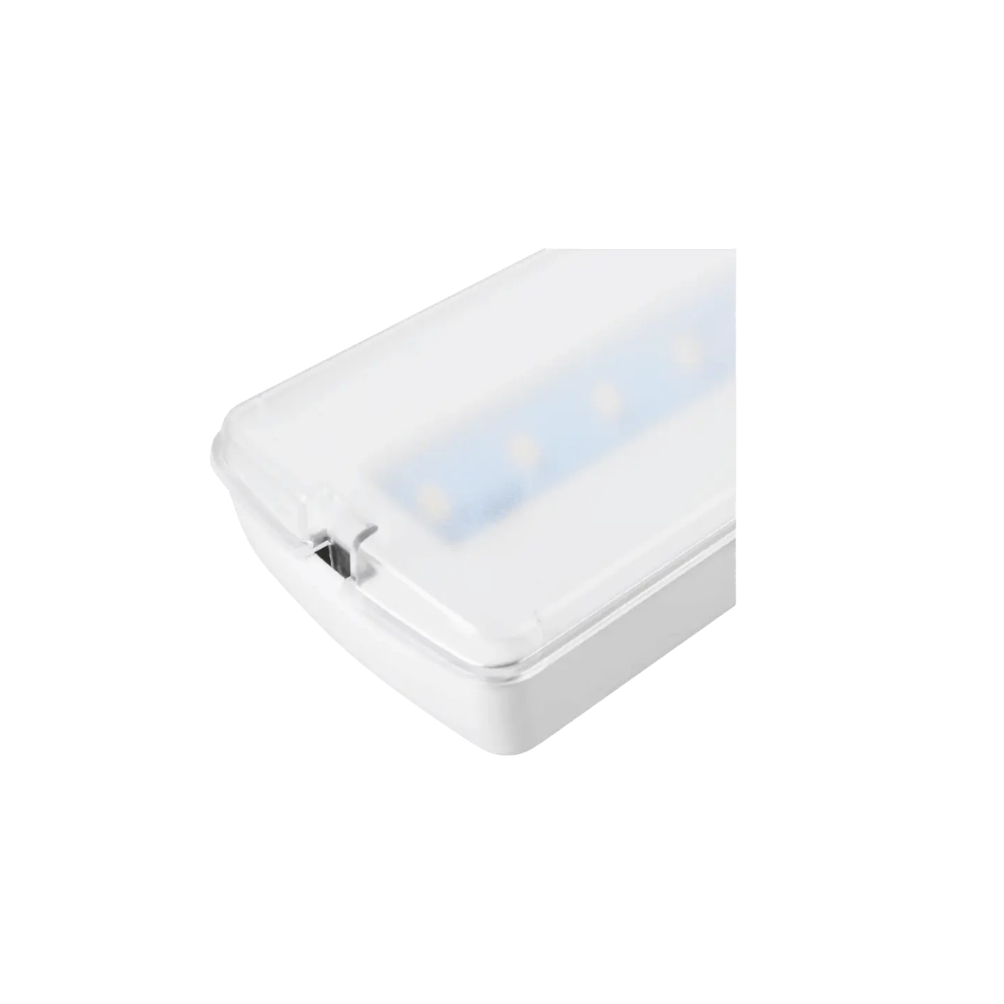 Luz de Emergência 200LM Permanente ou Não Permanente 5000K 5