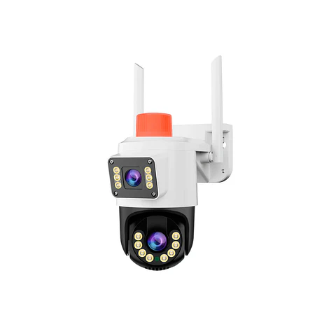 Câmera vigilância rotativa Wi-Fi 4MP Grande Angular