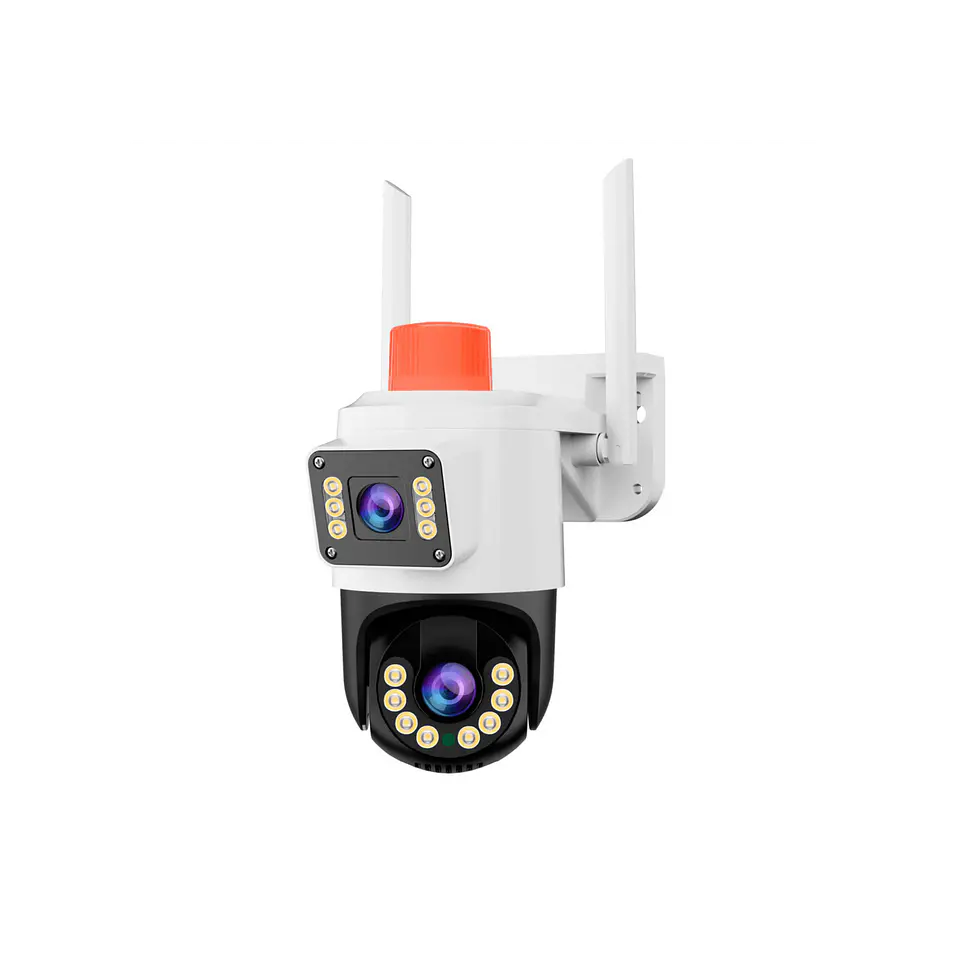 Câmera vigilância rotativa Wi-Fi 4MP Grande Angular 1