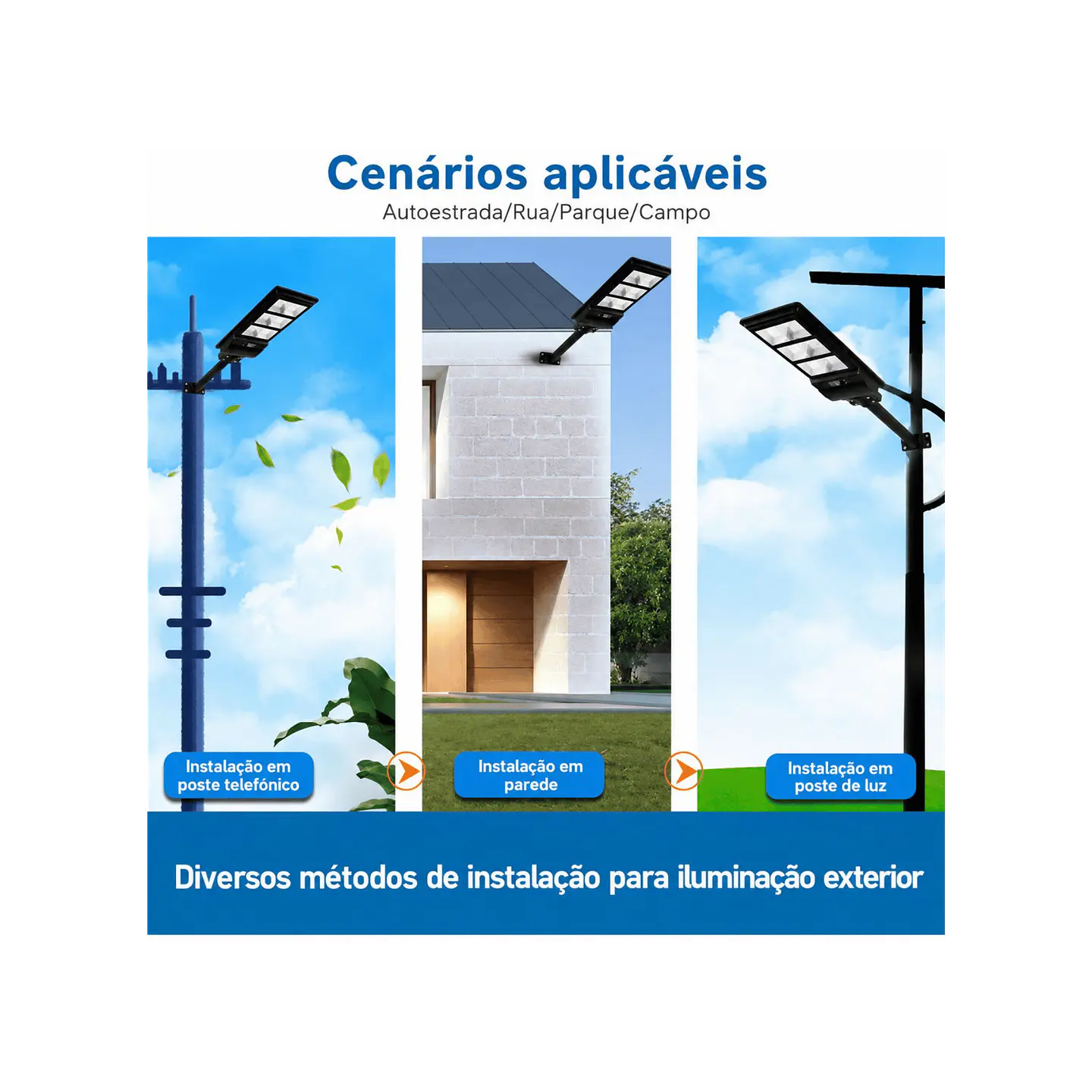 Projetor Solar 360W 3