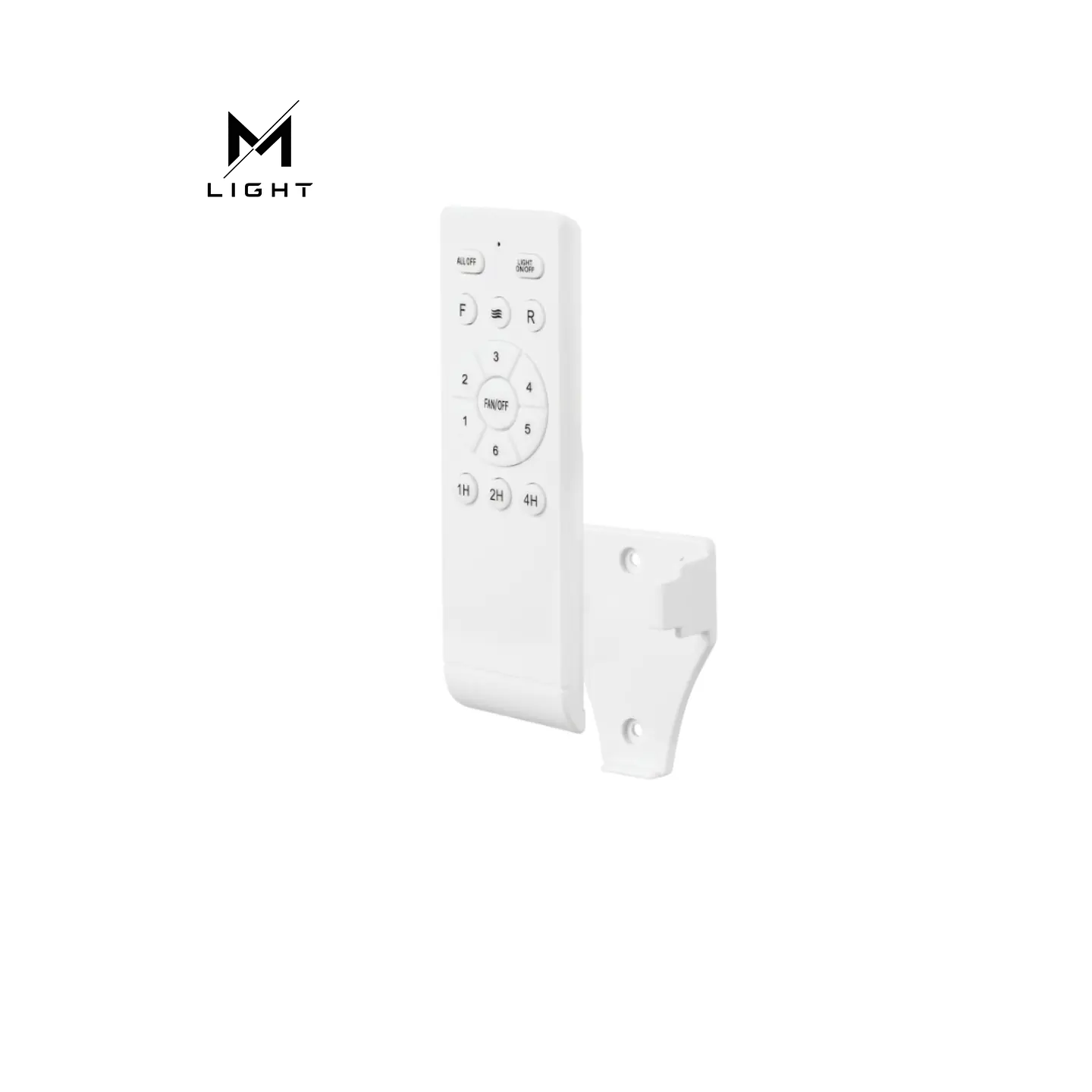 Ventoinha de teto com função verão/inverno, 44W, branco, 4 pás, comando e temporizador 3