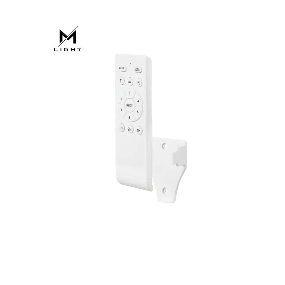 Ventoinha de teto com função verão/inverno, 44W, branco, 4 pás, comando e temporizador 3