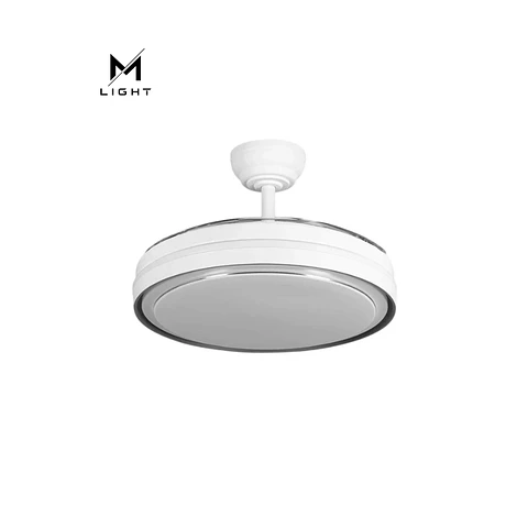 Ventoinha de teto com função verão/inverno, 60W , 3 pás, comando e temporizador