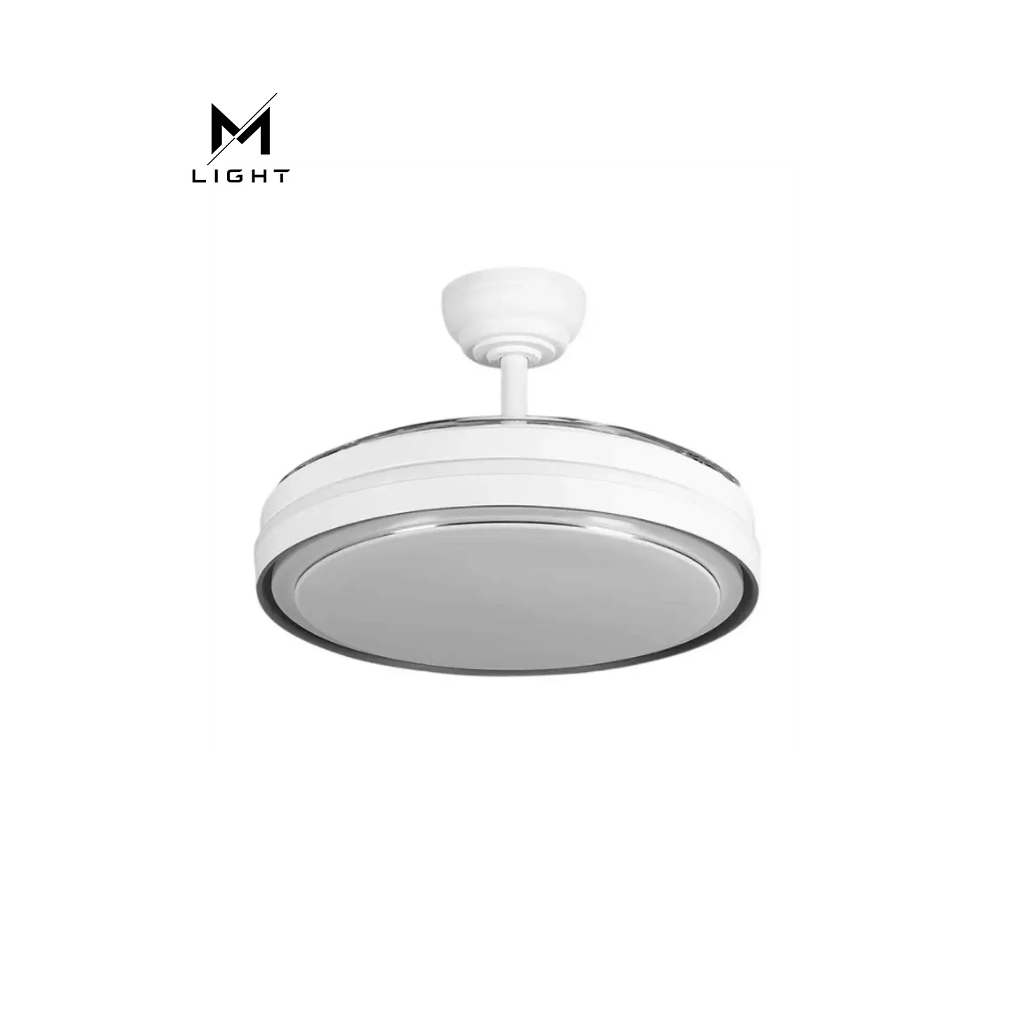 Ventoinha de teto com função verão/inverno, 60W , 3 pás, comando e temporizador 2