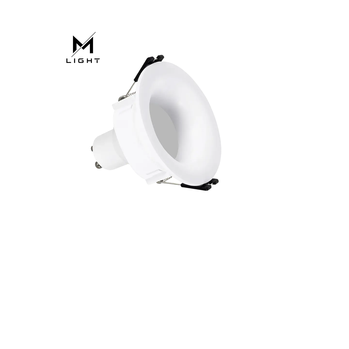Foco Cónico GU10 6W Ø70 mm Branco 1