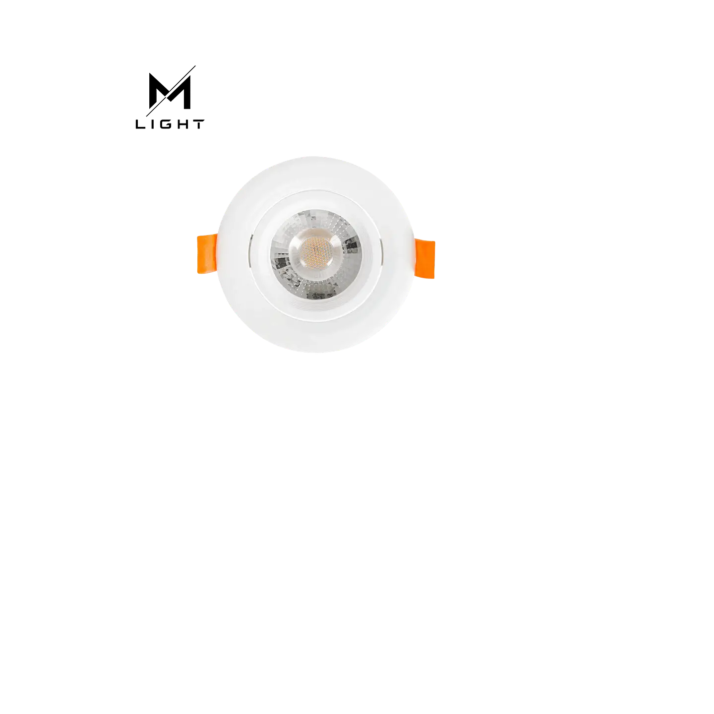 Foco LED 7W COB Direcionável Ø 75 mm 1
