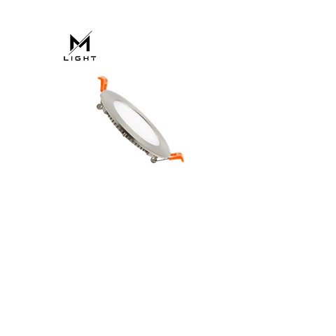 Placa LED 6W Ø 110 mm Silver