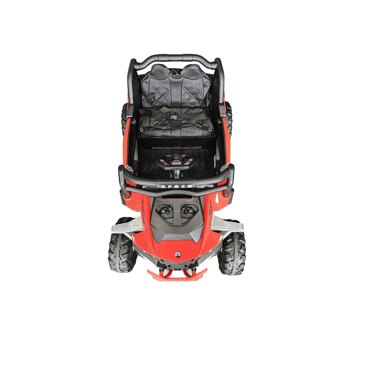 Buggy Speed 4x4 12v c/ rodas de borracha e assentos em pele 6