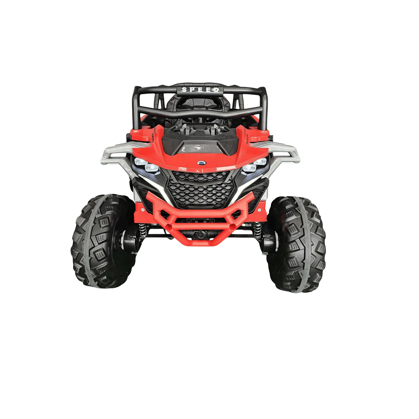 Buggy Speed 4x4 12v c/ rodas de borracha e assentos em pele 3