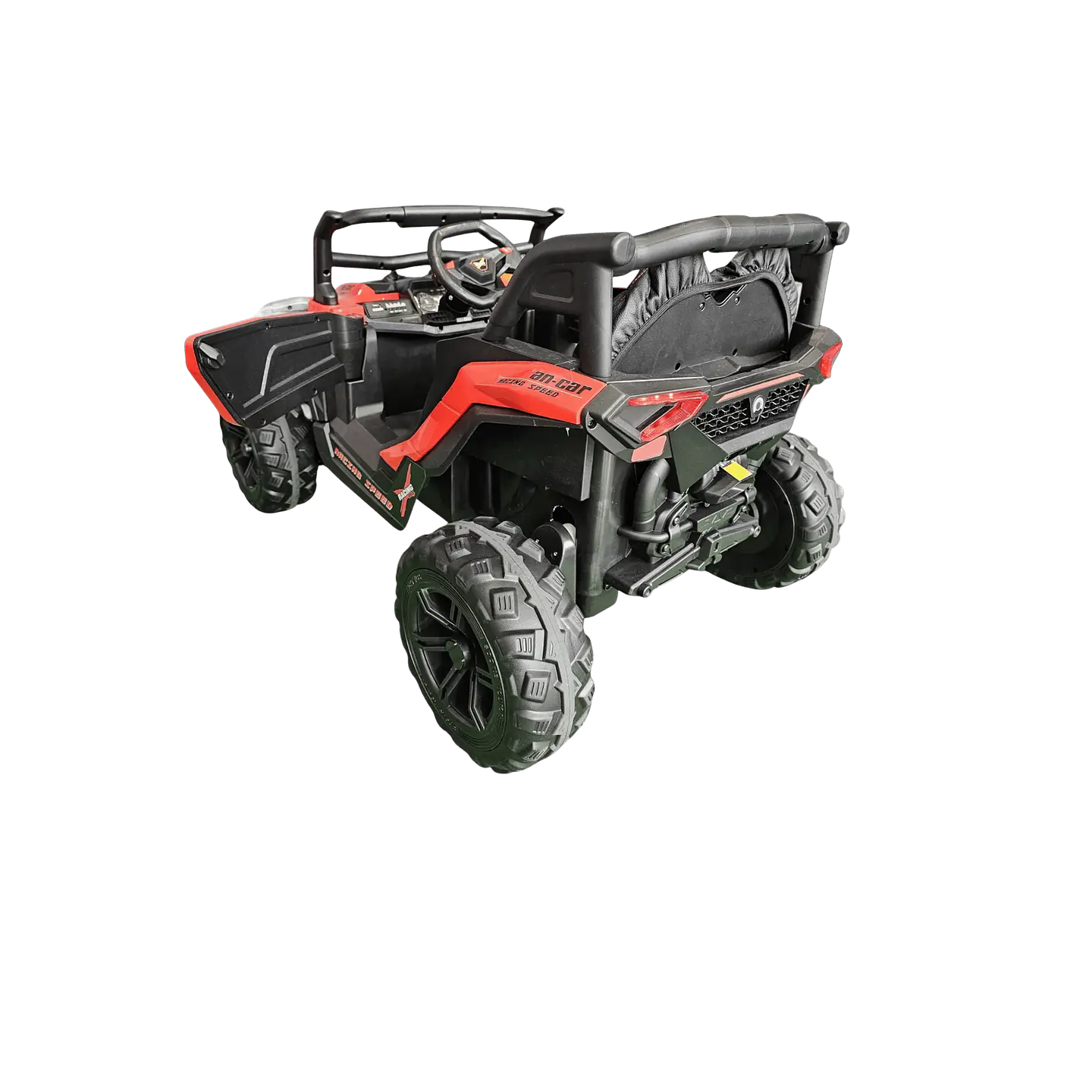 Buggy Speed 4x4 12v c/ rodas de borracha e assentos em pele 4